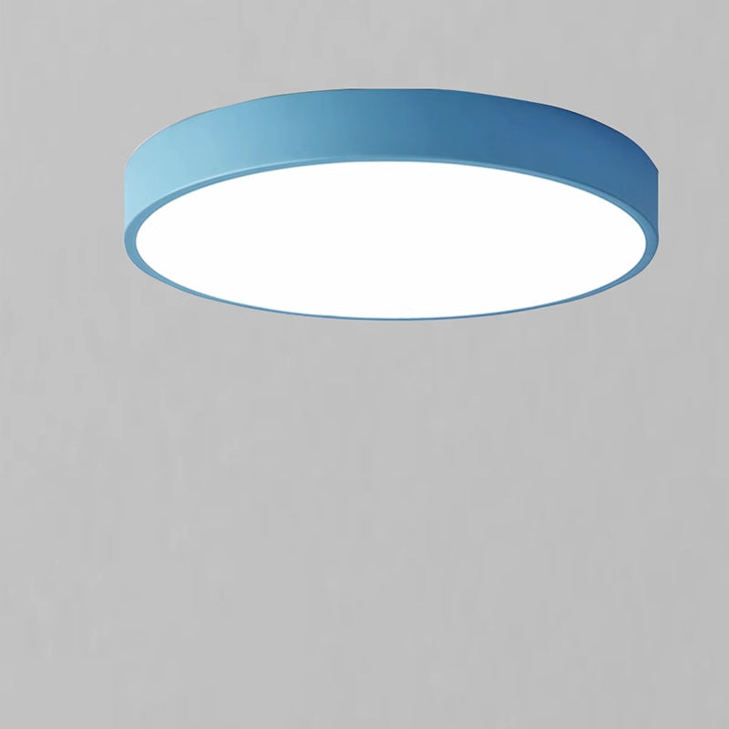Cloud - Minimalist LED Ceiling Lamp Macaron Circular Living Room