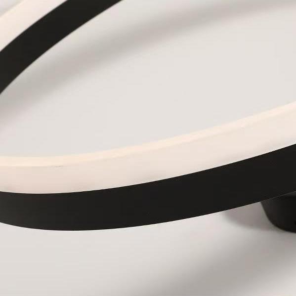 Circle - LED Ceiling Lamps Single Double Light Bedroom