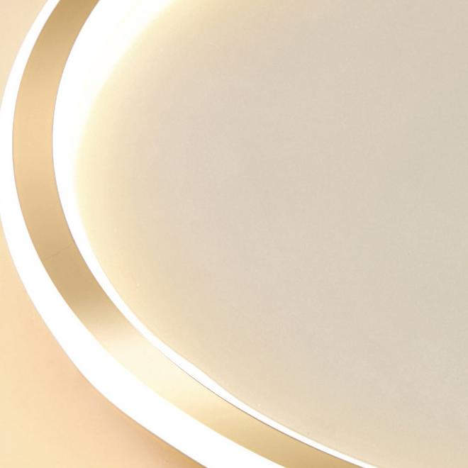 Disc LED Ceiling Lamp Round Minimalist Thin Bedroom Room - Oriento Arte