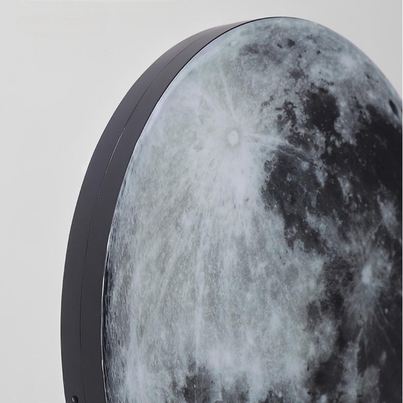 Lunar Artistic Wall Sconces Moon Painting Bedside Light - Oriento Arte
