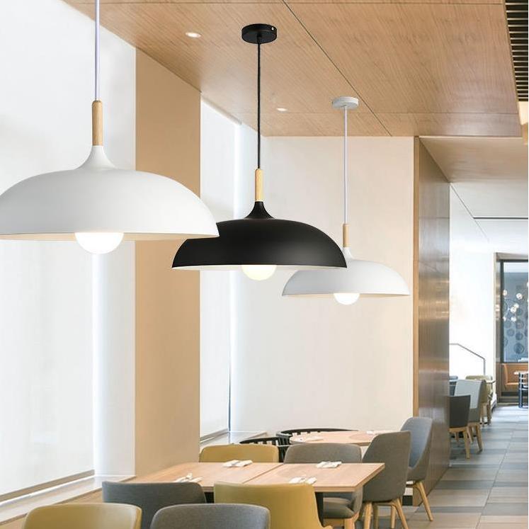 Domo - Lamparas para Islas de Cocina Nórdica Macaron Loft Luz