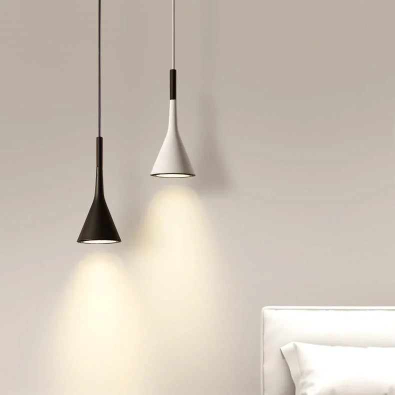 Trompeta - Lampara Colgante Isla Cocina Minimal Dormitorio Luz - Foco Lumina