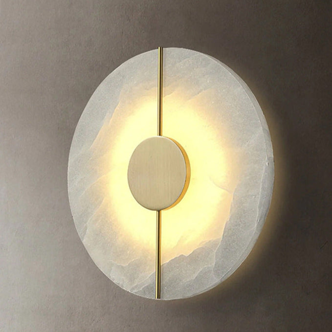 Lithos Interior Wall Lamps - Modern Nordic Stone Wall Light for Bedroom - Oriento Arte