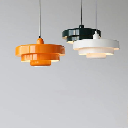 Trio - Lamparas para Salon Comedor Bauhaus Macaron Luz Barra
