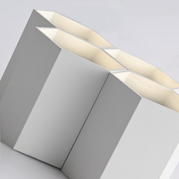 Cell Ceiling Spotlights with LED Hexagon Surface Spot - Oriento Arte