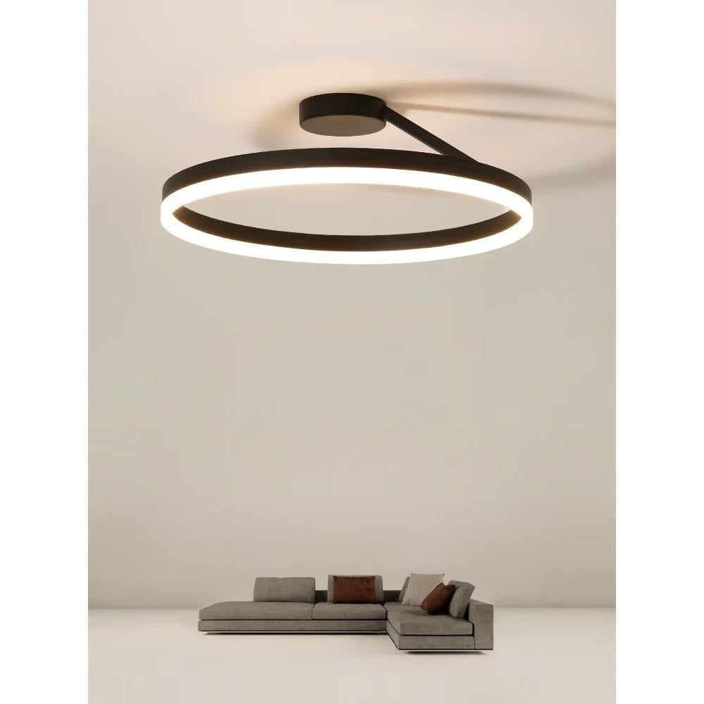 Circle - LED Ceiling Lamps Single Double Light Bedroom