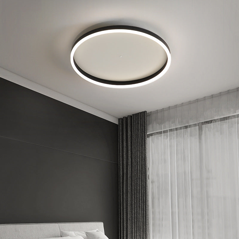Slim - LED Lighting Simple Circular Ceiling Living Room B/W Light
