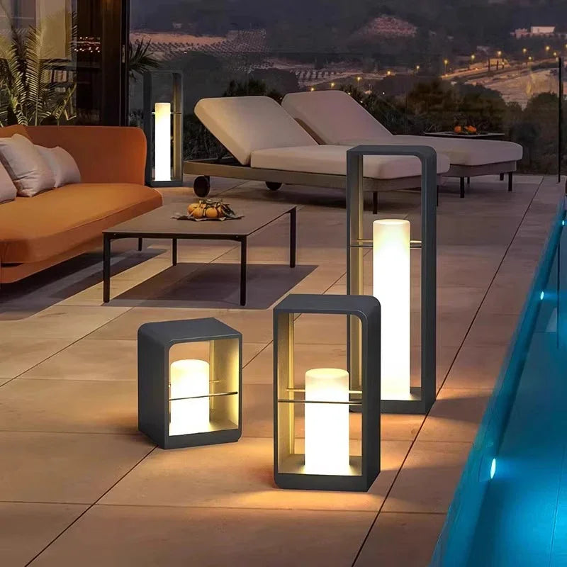 Lumina - Iluminación Solar Exterior Impermeable para Jardín y Villa - Foco Lumina
