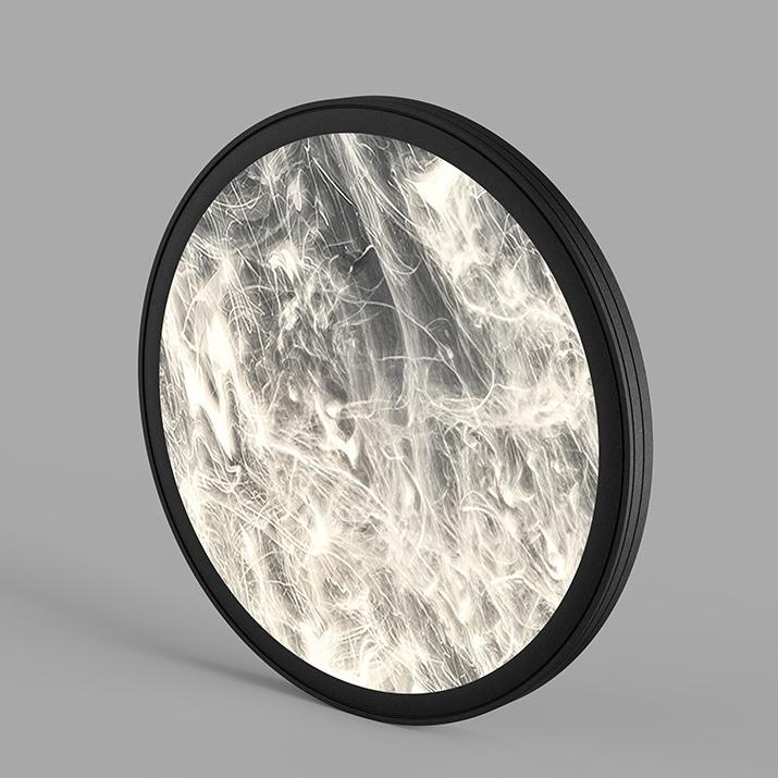 Cloud Small Bedroom Ceiling Lights 3D Mist Graphic Lamp - Oriento Arte