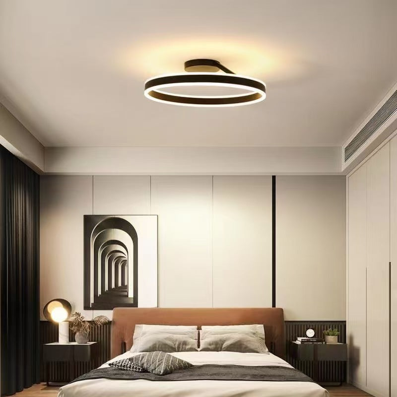 Circle - LED Ceiling Lamps Single Double Light Bedroom