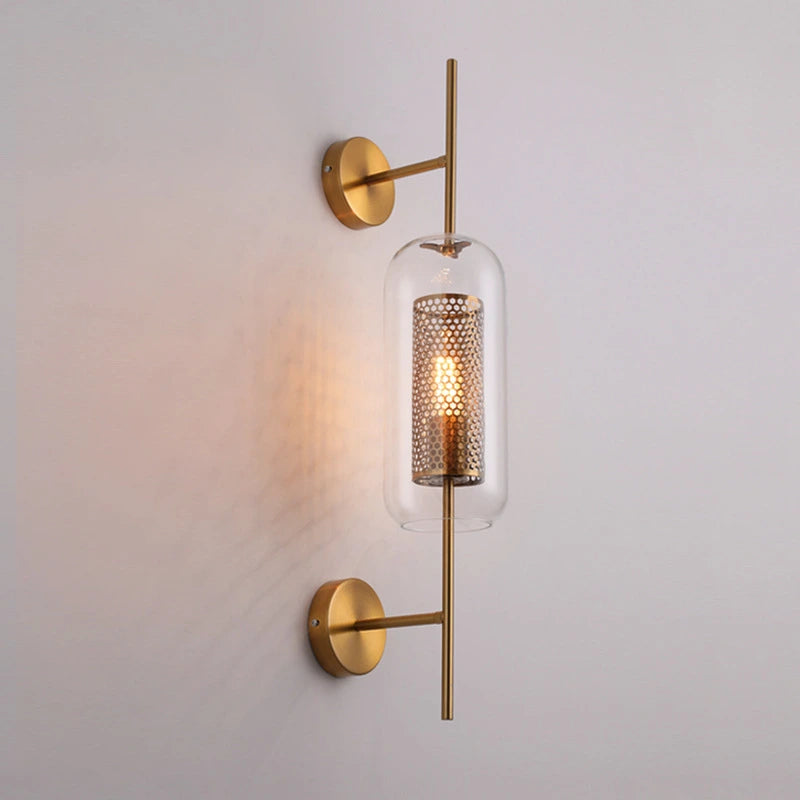 Loft - Apliques de Pared Dormitorio Cristal Lujo Retro
