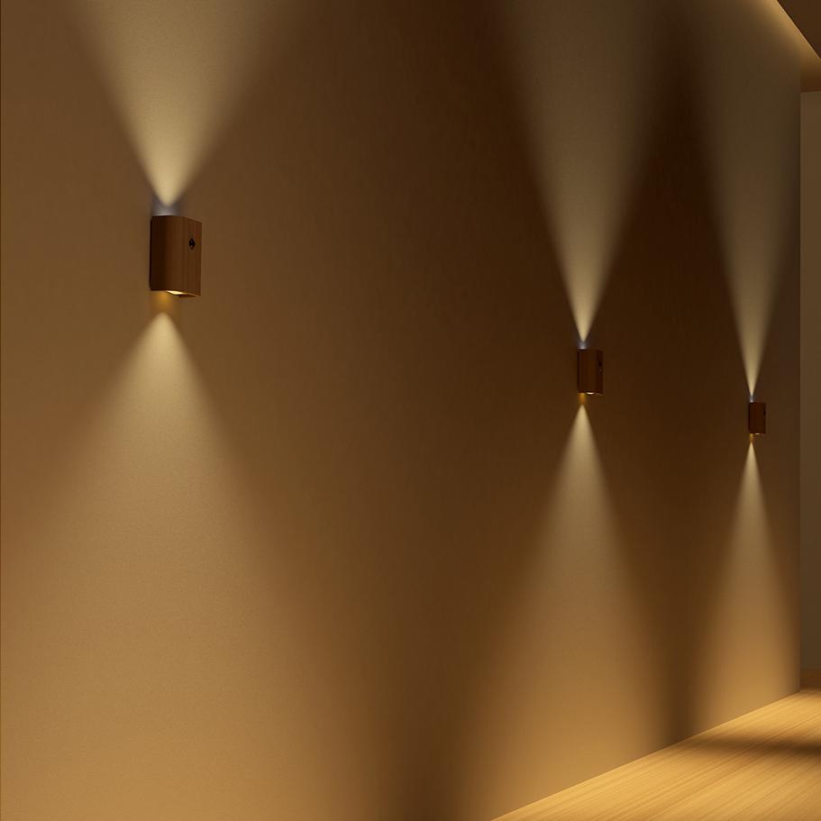 Sense Smart Wireless Wall Lights Motion Sensor Night Light - Oriento Arte