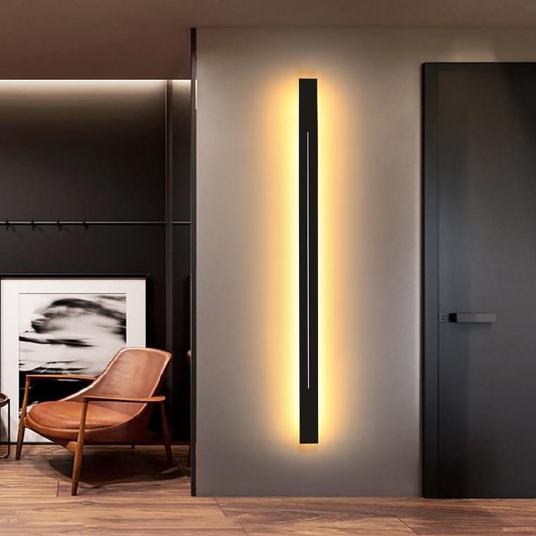 Ray Linear Sconce Lighting Minimalist Tri-color LED Lamp - Oriento Arte