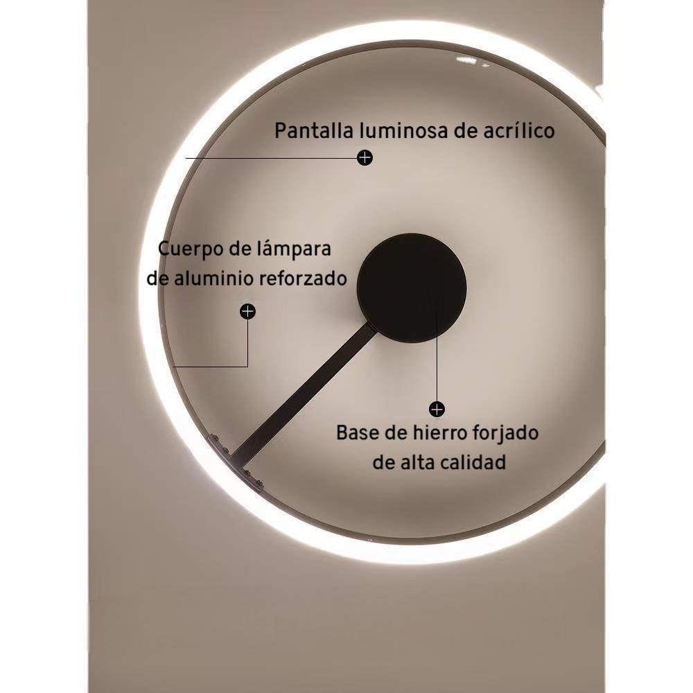 Circle - LED Ceiling Lamps Single Double Light Bedroom
