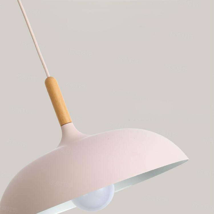 Domo - Lamparas para Islas de Cocina Nórdica Macaron Loft Luz