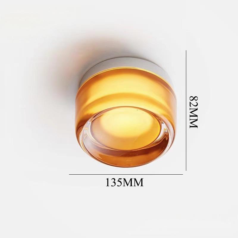Void Modern Wall Sconces Indoor Minimal Round Concave - Oriento Arte