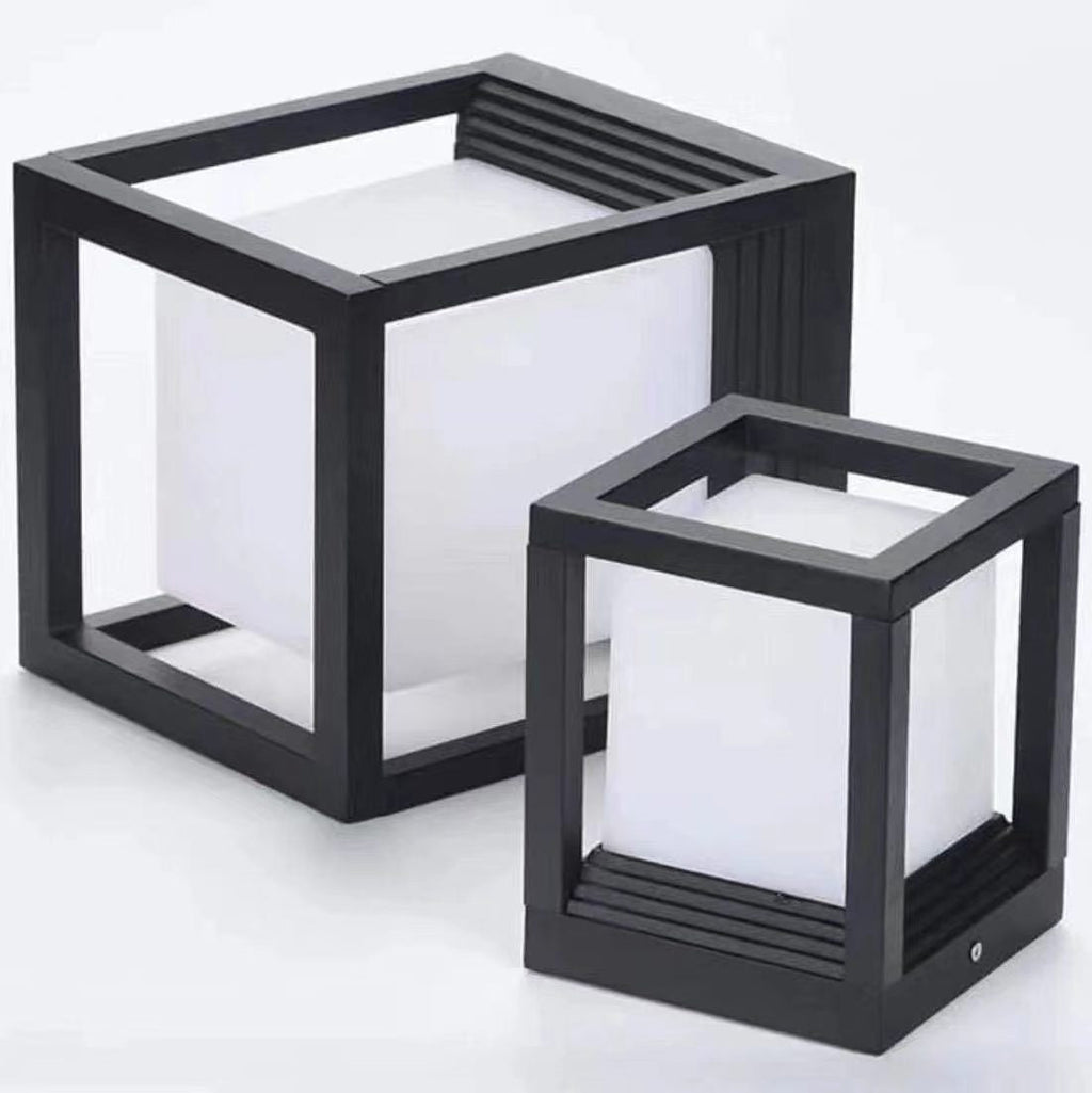 Cap Waterproof Outdoor Solar Ground Lights Pillar Top Lamp - Foco Lumina
