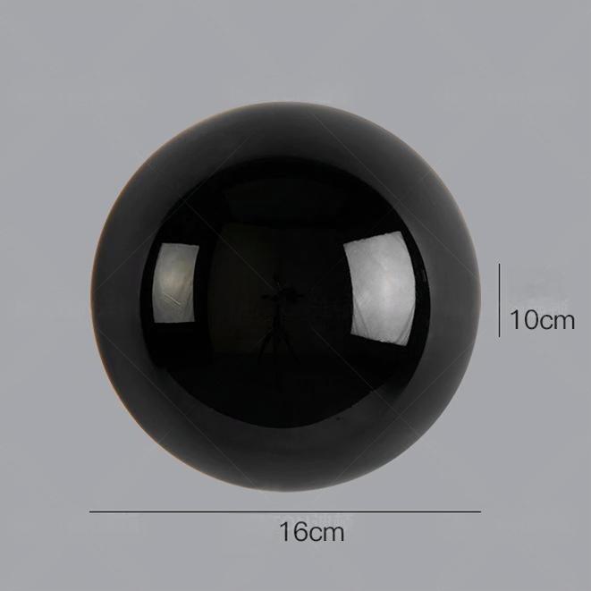 Eclipse Small Black Wall Sconce Bauhaus Round Halo Light - Oriento Arte