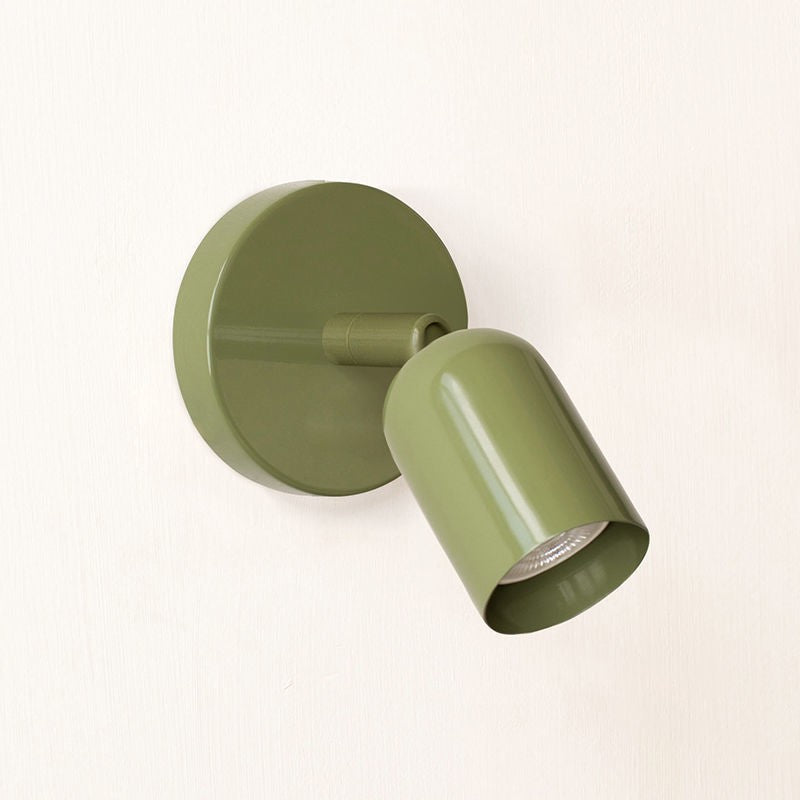 Spot Hardwired Wall Sconce Rotatable Morandi Color Lamp - Oriento Arte