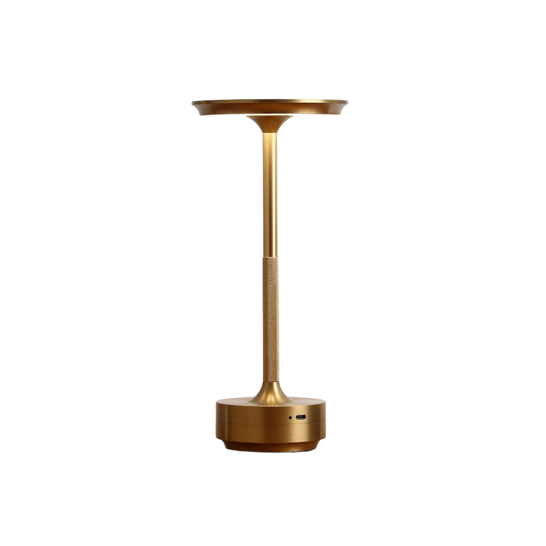 Duo Multicolor Rechargeable Table Lamp Retro Luxe Touch I-Beam Light - Oriento Arte